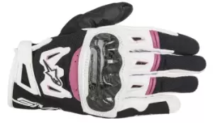 Image of Alpinestars Stella SMX-2 Air Carbon V2 Black White Fuchsia M