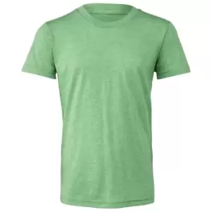 Image of Bella + Canvas Youths Tri-Blend T-Shirt (M) (Green Triblend)