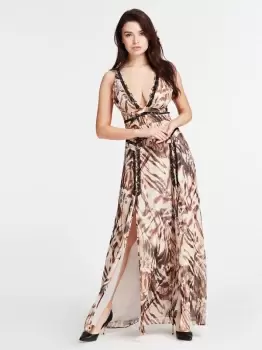 Image of Guess Marciano Animal Print Dress