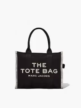 Image of Marc Jacobs The Jacquard Large Tote Bag - Black