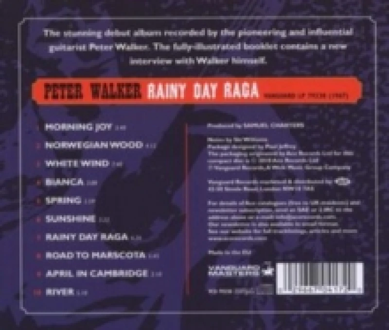 Image of Rainy day raga CD / Album