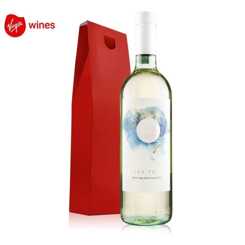Image of Virgin Wines Pinot Grigio in Red Gift Box White unisex 1