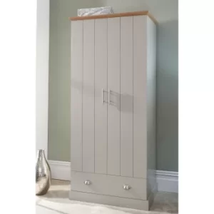 Image of Kendal 2 Door 1 Drawer Wardrobe
