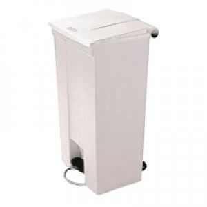 Image of Slingsby Step On Waste Container 30.5 Litre White 324300