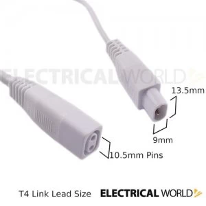 Image of KnightsBridge Connection Leads for Knightsbridge T4 Fluorescent Link Light - 1m