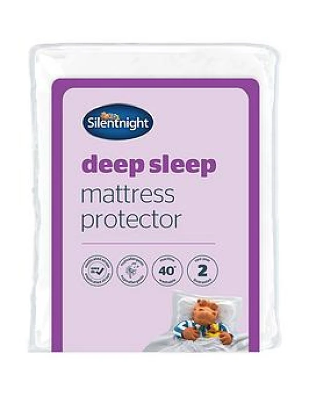 Image of Silentnight Deep Sleep Mattress Protector One Colour MMFWJ Unisex Super King