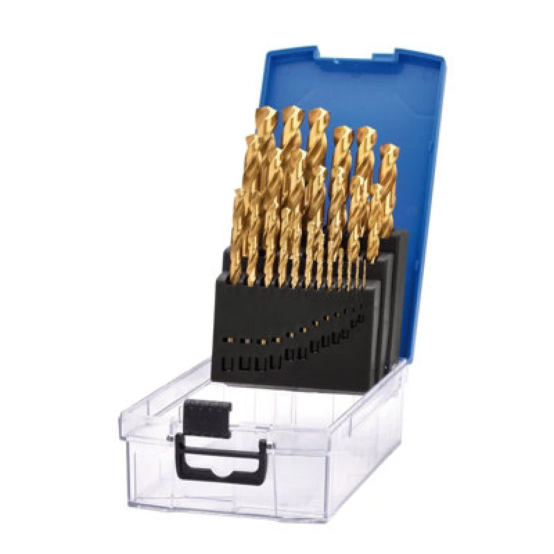 Image of Draper 25 Piece HSS TiN Drill Bit Set DBTS3