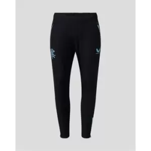 Image of Castore Rangers Travel Tracksuit Bottoms 2023 2024 Adults - Black