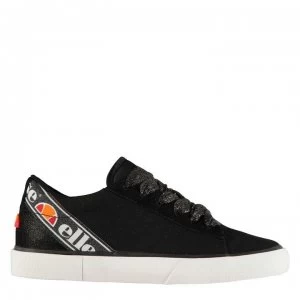 Image of Ellesse Massimo Trainers - Black Glitter