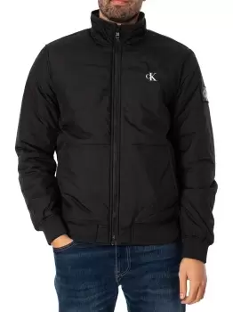 Image of Padded Harrington Jacket