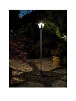 Image of Smart Solar Whitehall Solar Lamp Post With 365 Technology - 100 Lumen Output