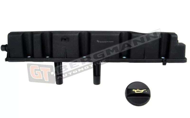 Image of GT-BERGMANN GT58-045 Rocker Cover Intake Side, with gasket/seal, without bolts/screws Plastic Rocker Cover (977)