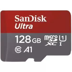 Image of SanDisk Ultra MicroSDXC Card 120MB/s Class 10 UHS-I - 128GB