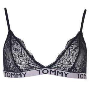 Image of Tommy Bodywear Lace Triangle Bra - NAVY BLAZERCHS