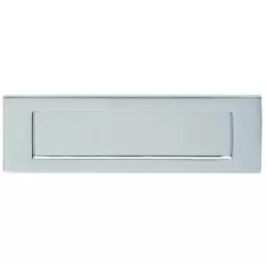 Image of Carlisle Brass - Victorian Plain Letter Plate - Polished Chrome - Chrome