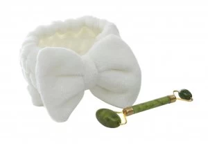 Image of Danielle Creations Jade Roller and Hair Turban Set