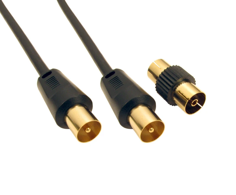 Image of Cables Direct Cables Direct 2TV-05BK coaxial cable 5m 2TV-05BK