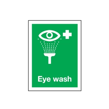 Image of Eye Wash Rigid PVC Sign - 150 X 200MM