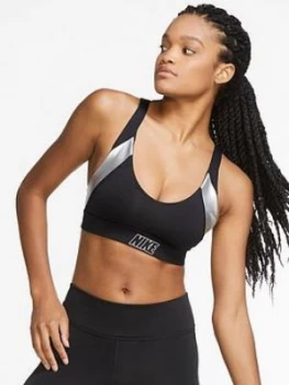 Image of Nike Light Support Indy Bra - Black