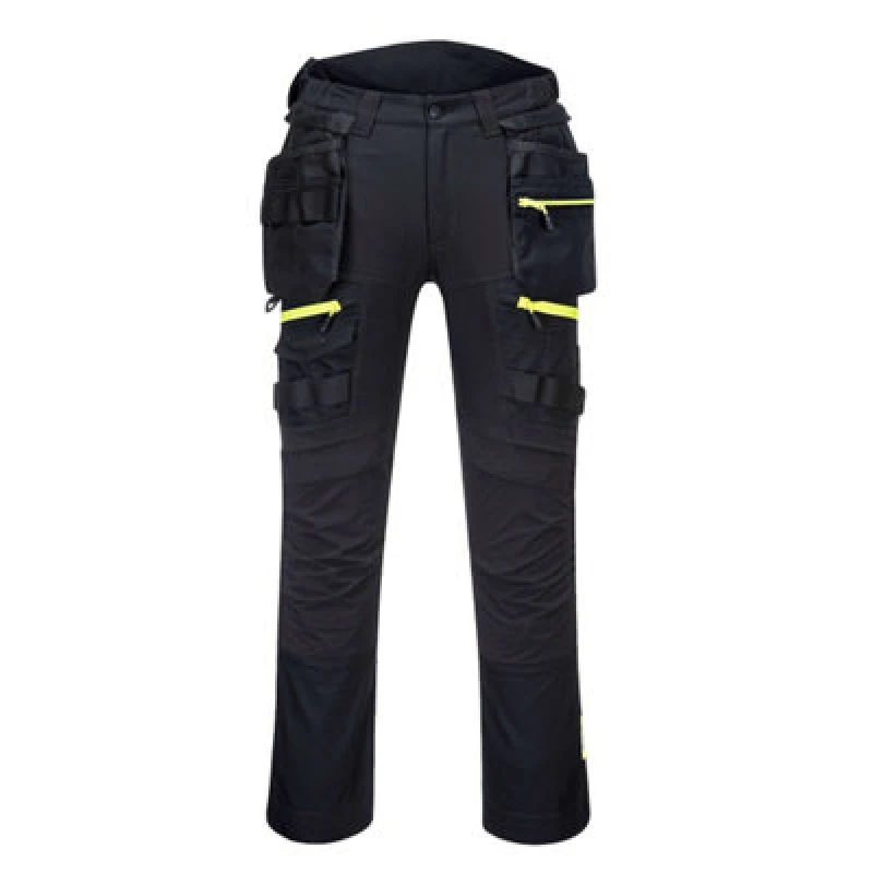 Image of Portwest DX4 Holster Trousers DX440BKR26 Colour: Black