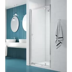 Image of Merlyn NIX Pivot Shower Enclosure Door 900mm in Chrome Toughened Safety Glass