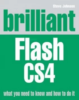 Image of Brilliant Adobe Flash Cs4 Professional by Mr Steve Johnson Book