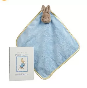 Image of Peter Rabbit Book and Snuggle Blanket