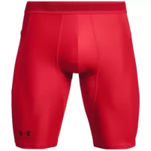 Image of Under Armour HeatGear Iso Long Shorts Mens - Red
