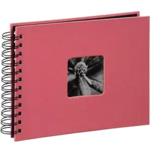 Image of Hama 2555 Fine Art Spiralbound Photo Album 24 x 17cm Flamingo 50 Black Pages