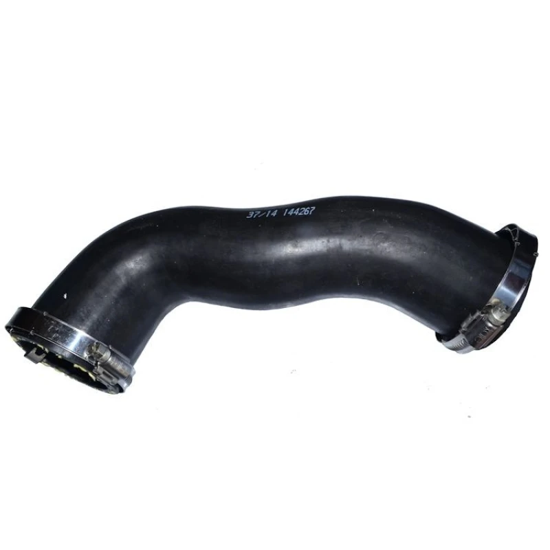 Image of HORTUM 144267 Turbocharger Hose with clamping pieces, Rubber with fabric lining Rubber with fabric lining Charger Intake Hose (3314)