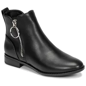 Image of Only BOBBY 22 PU ZIP BOOT womens Mid Boots in Black