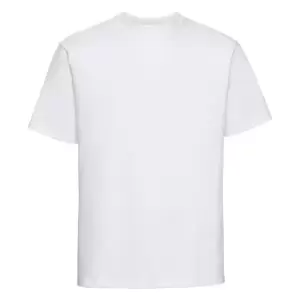 Image of Russell Mens Heavyweight T-Shirt (L) (White)