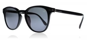 Image of dunhill SDH012 Shiny Black 0700 51 Sunglasses Shiny Black 700 51mm