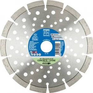 Image of Diamond cut-off wheel DS 178 x 2.6 x22.23 SG PFERD 68000043 Diameter 178mm