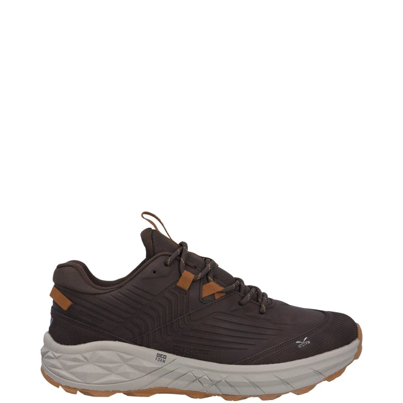 Image of Hi-Tec Hi-Tec Men Fuse Trek Hiking Shoes in Chocolate Size: 7 Chocolate 7 Male 5054142624797
