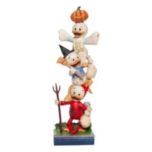Image of Halloween Stacked Huey, Dewey and Louie Disney Traditions Figurine