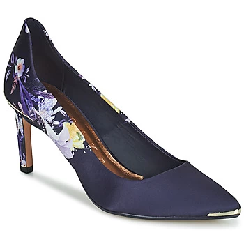 Image of Ted Baker ERIINO womens Court Shoes in Blue,5,3,4,5,6
