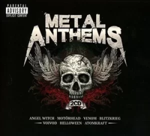 Image of Metal Anthems by Various Artists CD Album