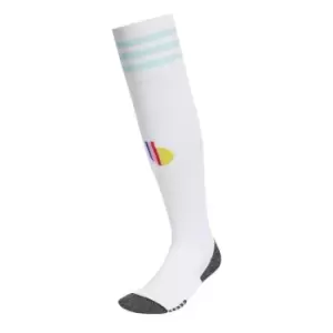Image of adidas Belgium Away Socks 2022 2023 Adults - White