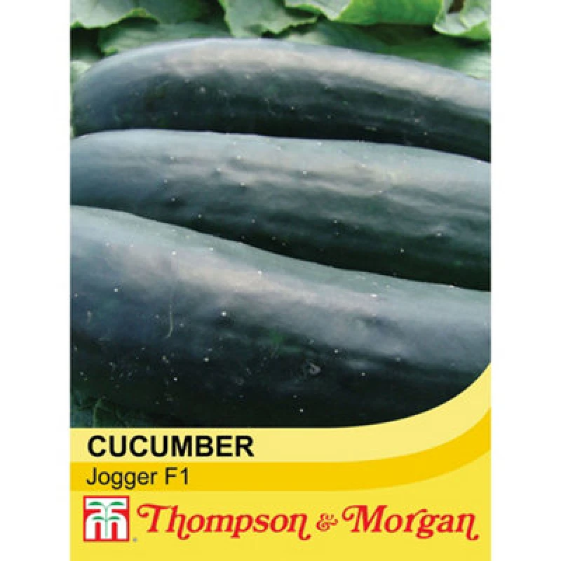 Image of Thompson & Morgan Cucumber Jogger F1 Hybrid 1 Seed Packet (10 Seeds)