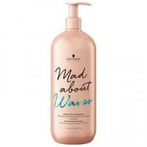 Image of Schwarzkopf Mad About Waves Sulfate-Free Cleanser 1000ml