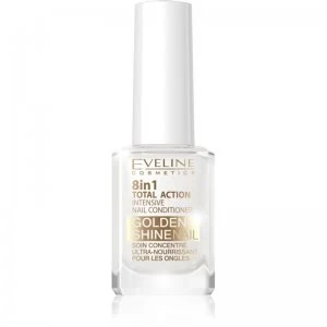 Image of Eveline Cosmetics Nail Therapy Professional Nail Conditioner 8 In 1 with Glitter 12ml