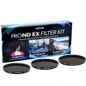 Image of Hoya 58mm Pro ND EX Filter Kit (8/64/1000)