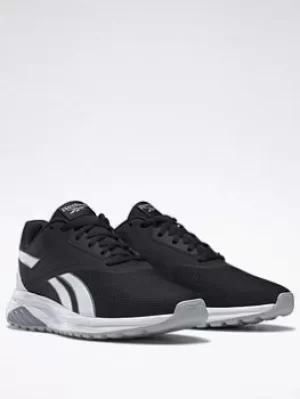 Image of Reebok Liquifect 90 Shoes, Black/White/Grey, Size 5.5, Women