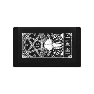 Image of Deadly Tarot The Devil Wallet (One Size) (Black/White)