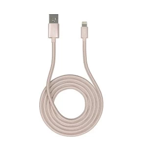 Image of Kit Lightning Charge Cable 1m - Rose Gold