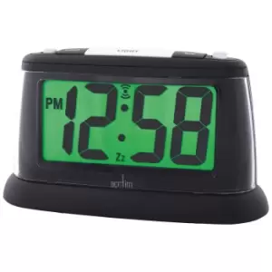 Image of Acctim CK4843 Juno Jumbo LCD Alarm Clock Black