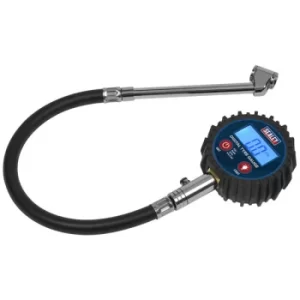 Image of Digital Tyre Pressure Gauge with Twin Push-On Connector