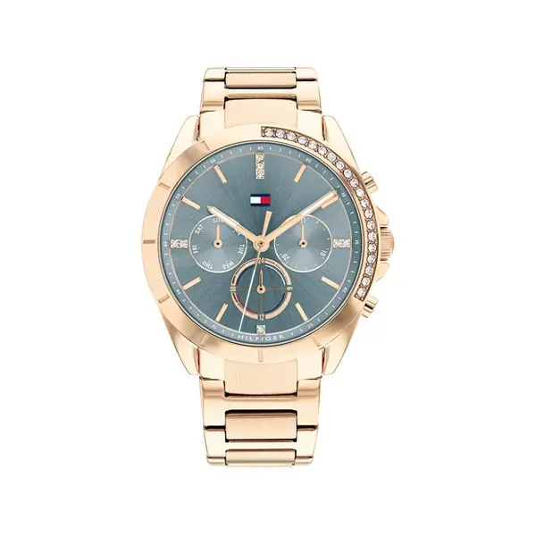 Image of Tommy Hilfiger 1782386 Kennedy Blue Dial Bracelet Watch - W95238