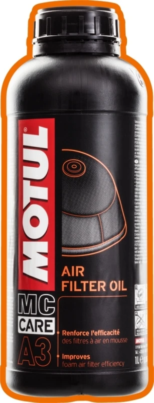 Image of MOTUL MC Care A3 Air Filter Oil 1 Liter